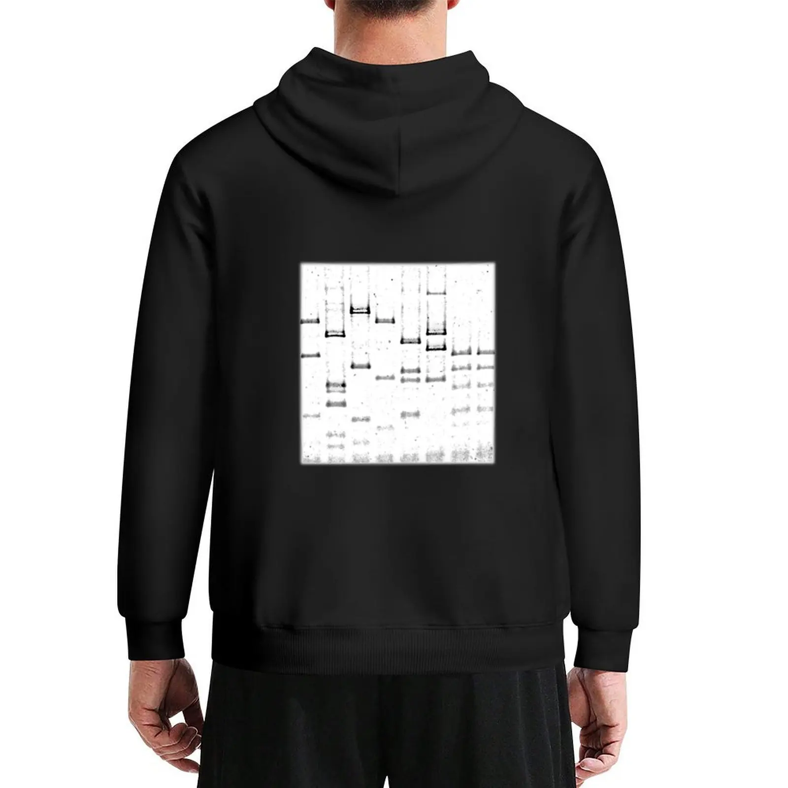 

Realistic agarose gel electrophoresis Hoodie clothes for men men's clothing new in hoodies