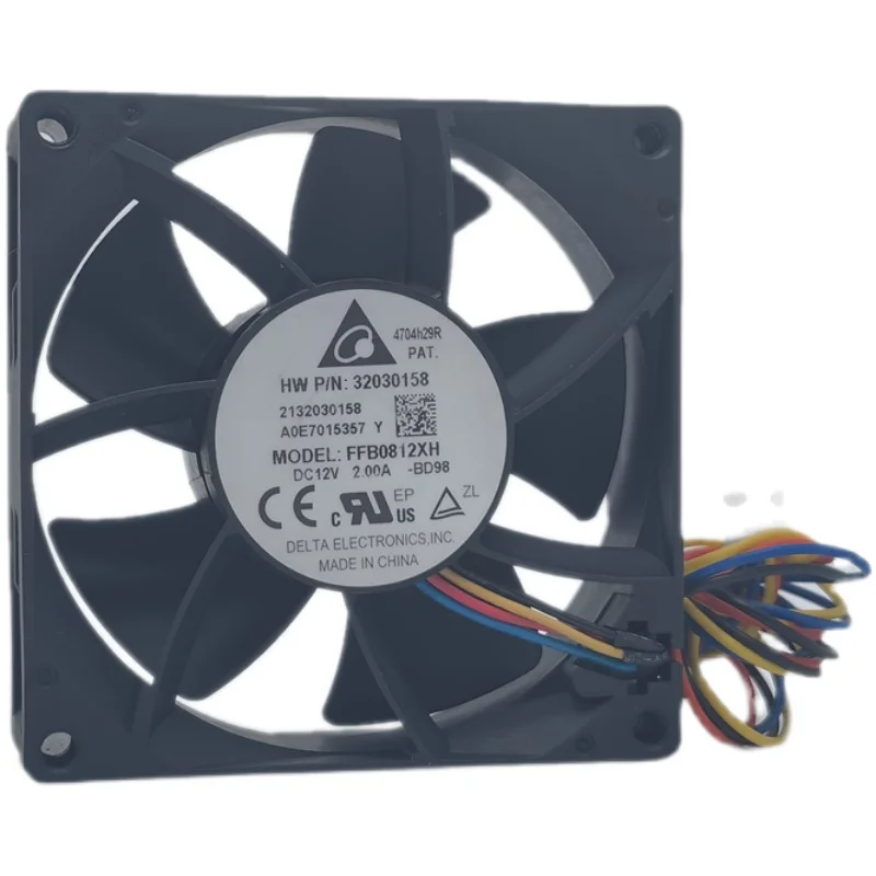 Neue original für Delta 4-draht PWM server chassis fan FFB0812XH 12V 2,0 EINE 8025 8CM hohe air volume high geschwindigkeit lüfter