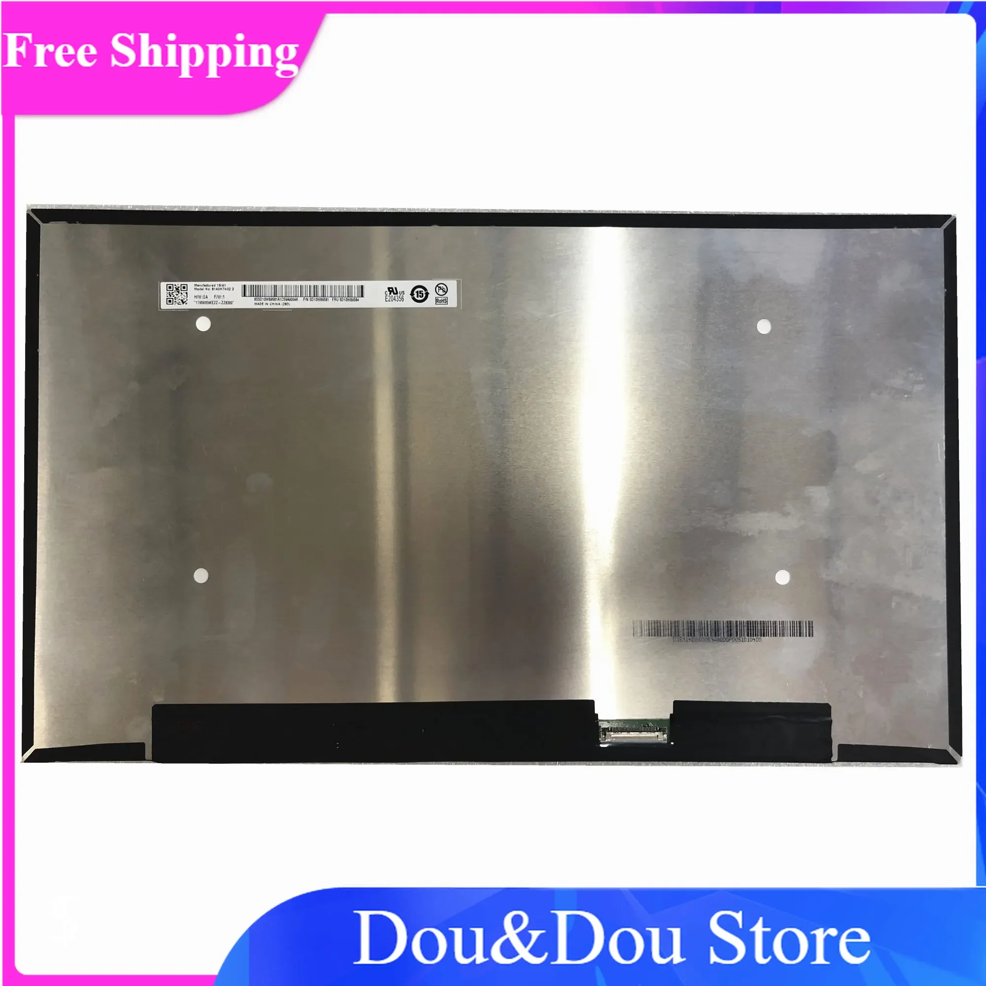 

B140HTN02.2 14.0" 30PINS 1920X1080 eDP with NO Screw Holes Display LED LCD Screen