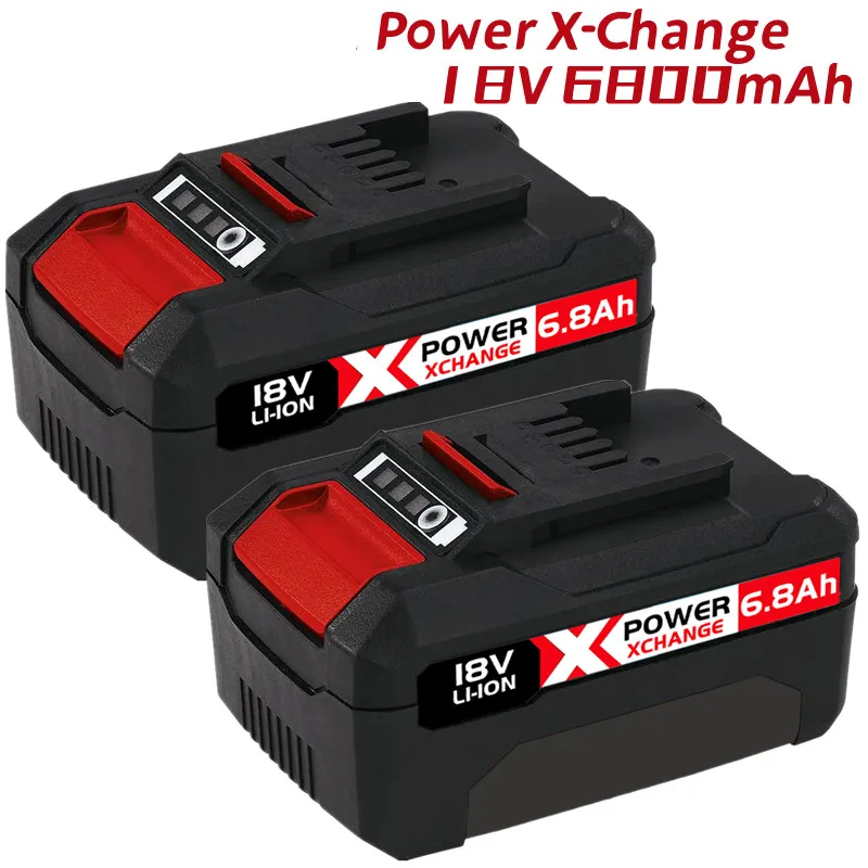 X-Change 6800mAh Replacement for  Power X-Change Battery Compatible with All 18V  Tools Batteries with LED Display