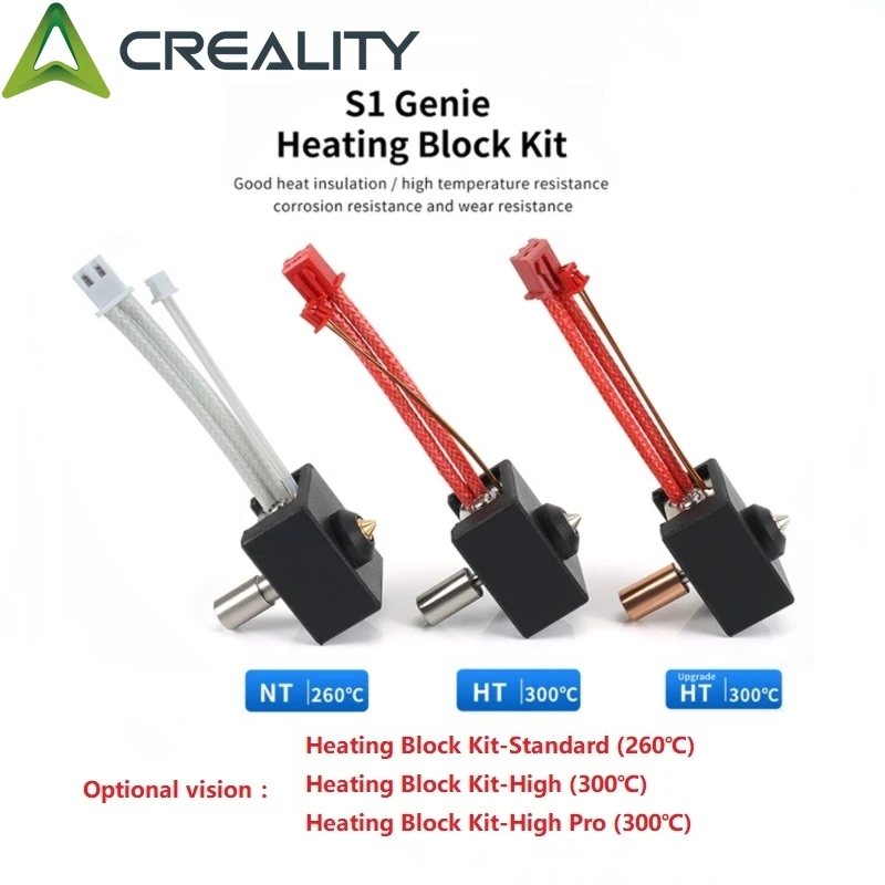 

CREALITY Upgraded Sprite Extruder Pro Kit 24V 40W Heating Block Kit 300℃ High Temperature For Ender 3 S1 S1 Pro 3D Printer