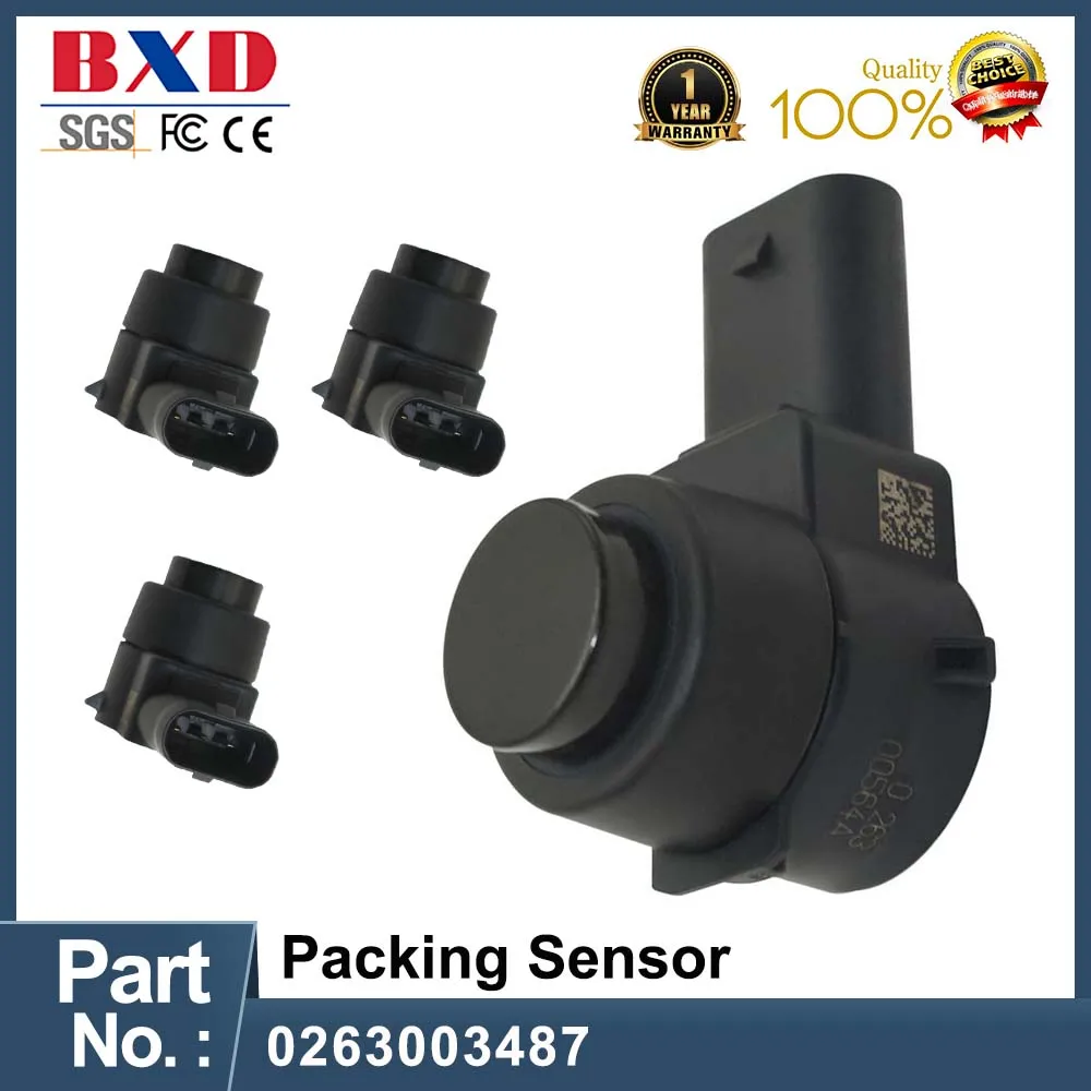 1/4PCS Parking Sensor PDC 0263003487 7L59191275 For Audi VW Car Accessories Auto Parts High Quality