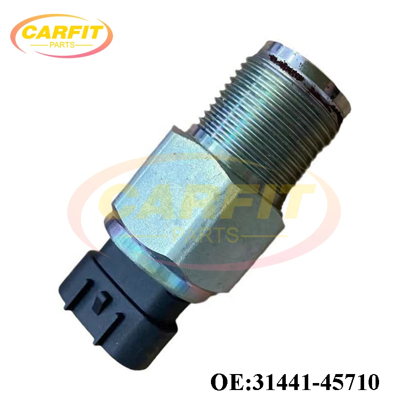 New OEM 31441-45710 3144145710 499000-6111 4990006111 Fuel Rail Pressure Sensor For Hyundai Kia D4DD County HD78 HD72 Auto Parts