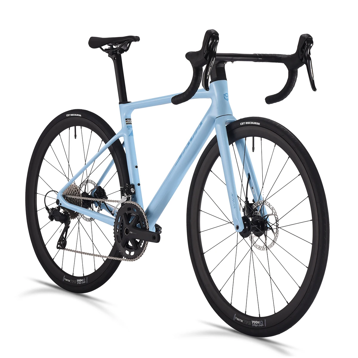 AliExpress SAVA NEW STAR SHIP Carbon Road Bike, Adult Racing Bike, Equipped With Shimano 105 R7100, 24-Speed Hydraulic oil Brakes