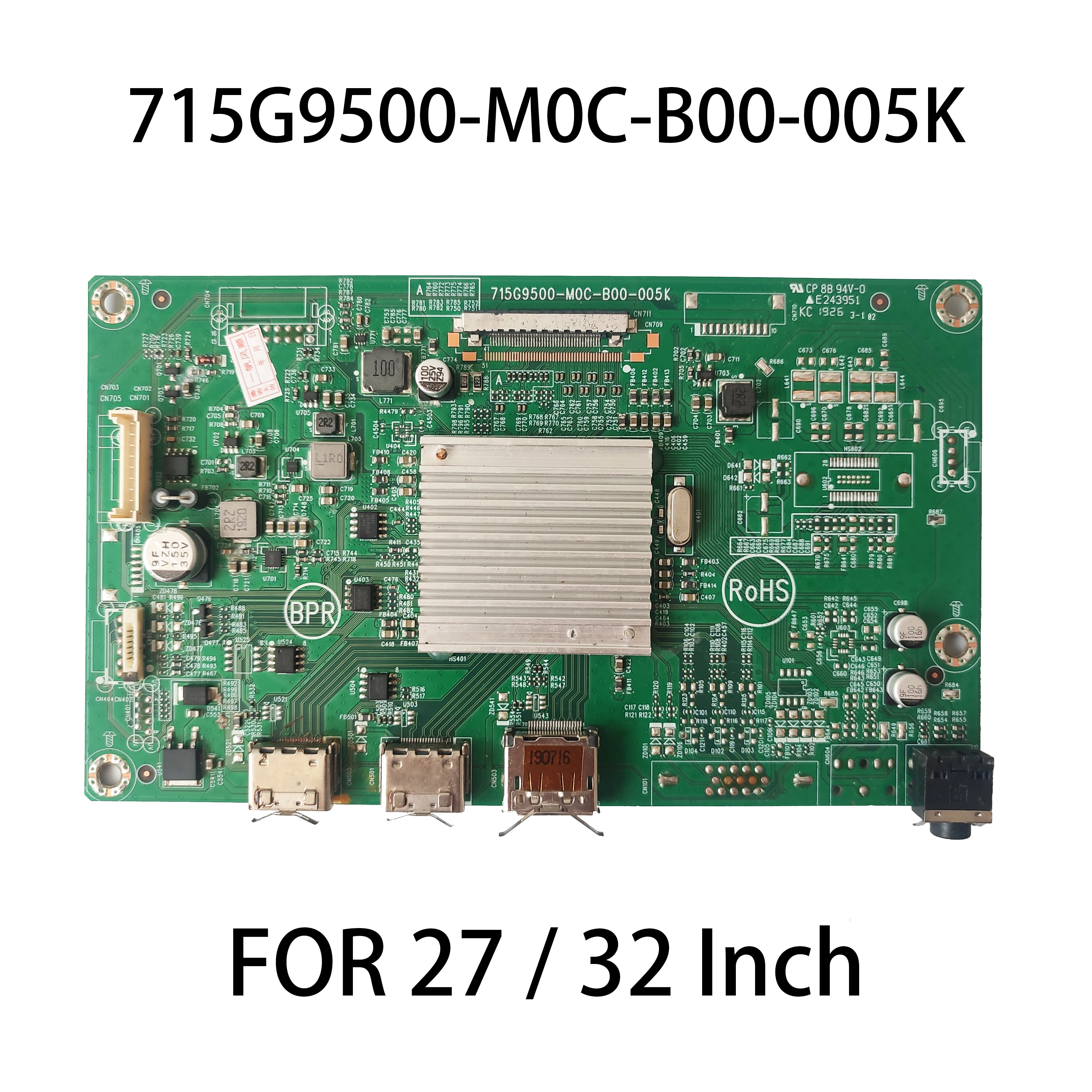 เมนบอร์ดบอร์ดไดรเวอร์715G9500-M0C-B00-005K ของแท้สำหรับ AOC-CQ32G1 AOC-CQ27G1 CQ32G1 CQ27G1 32/27นิ้วหน้าจอหลัก