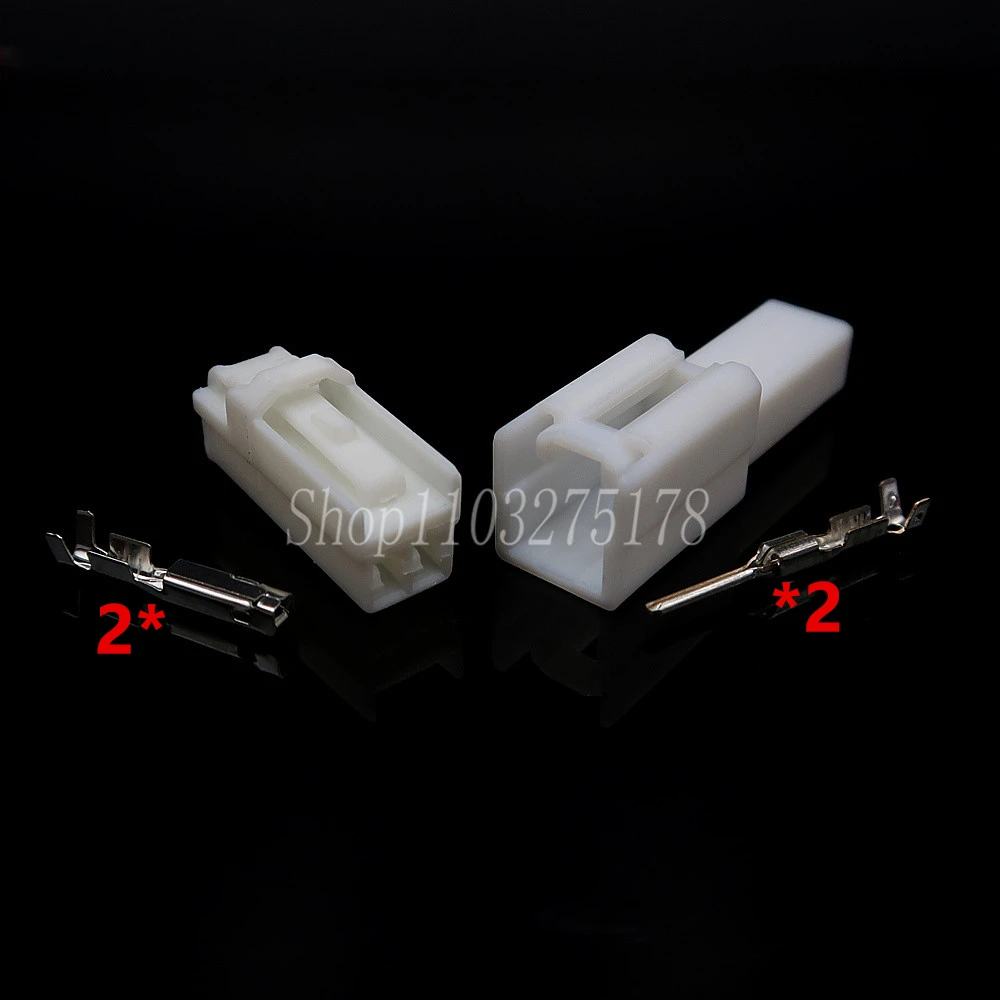1 Set 2 Pin 7183-8049 Automotive Cable Connector Speaker Plug Wire Harness Socket