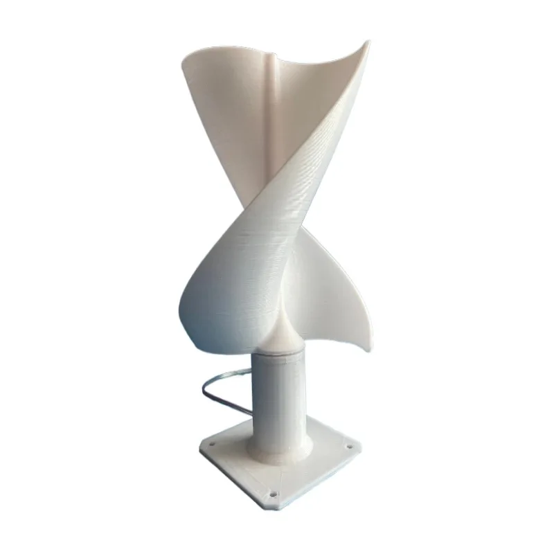 DIY Spiral Wind Turbine Model Breeze Start 5-12V Experimental Technology Small Production Wind Power Lamp