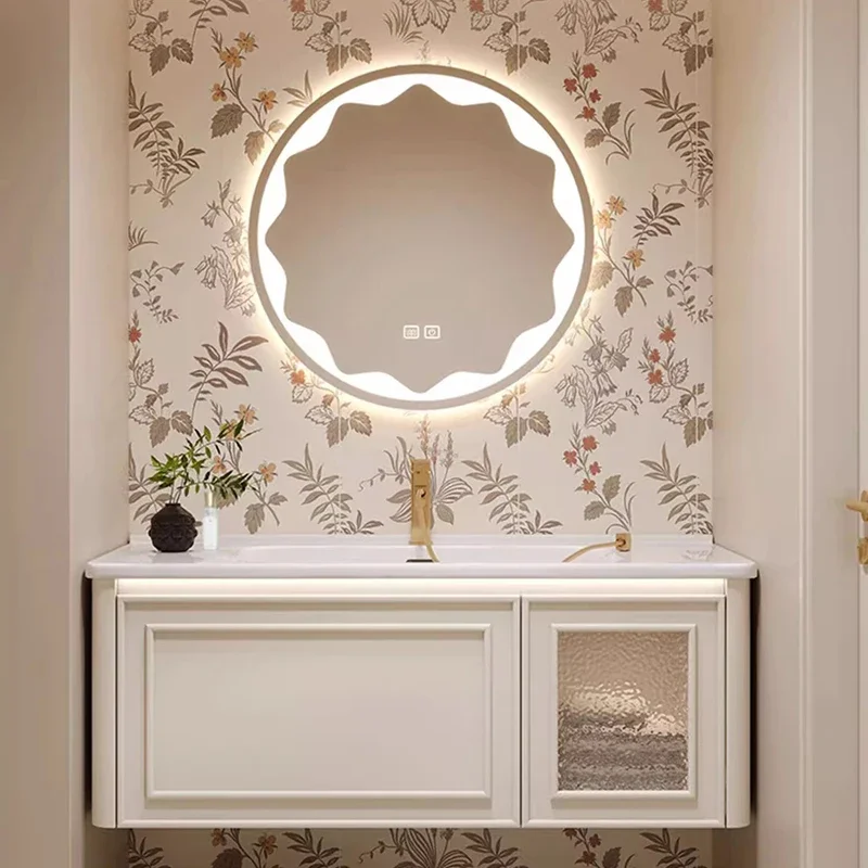 Bathroom Vanity Mirror Cabinets Wall Safe Bedroom Organizer Storage Mirror Cabinets Led Armadi Da Soggiorno Furniture Luxury