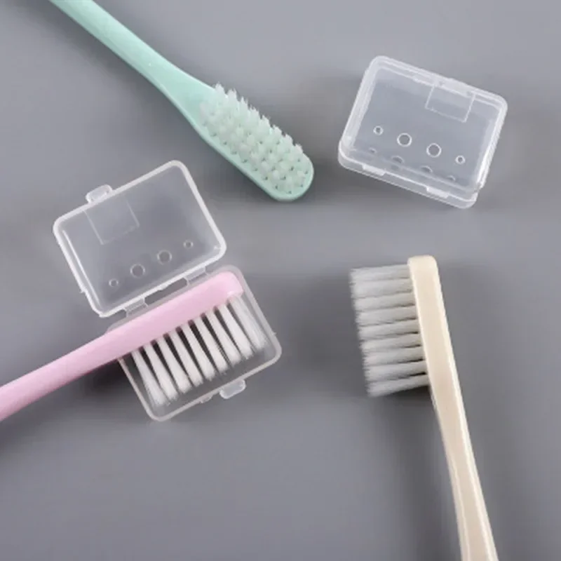 

Adult Small Head Toothbrush with Sheath, Adult Soft Bristle Toothbrush, 10PC/set, Wholesale