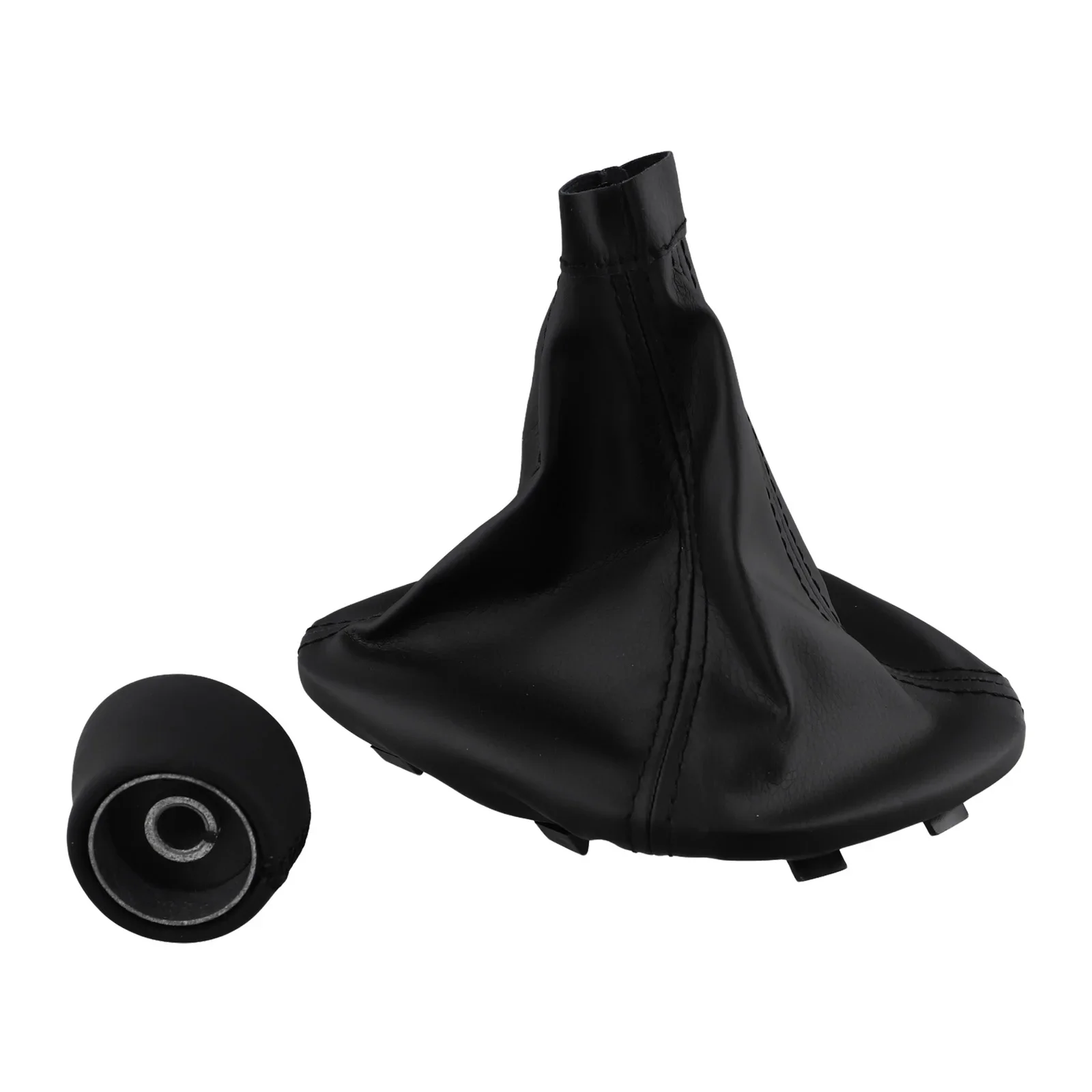 Car Interior As Shown 6 Speed Gear Shift Knob PU Leather Vehicle Parts High Universality Fitment Manual Measurement Deviation