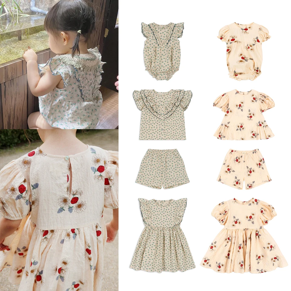 KS Summer Children Sets 2024 Kids Clothes Girl Mother Kids Sets For Children Clothes Girl Clothing Baby Girl Clothes Girl Outfit