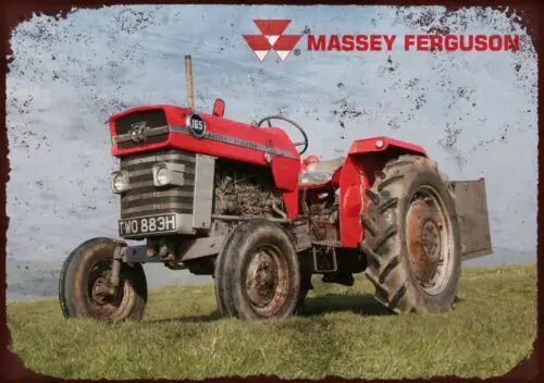 Metal Signs Massy Ferguson tractors funny garden Vintage Retro Garage Shed