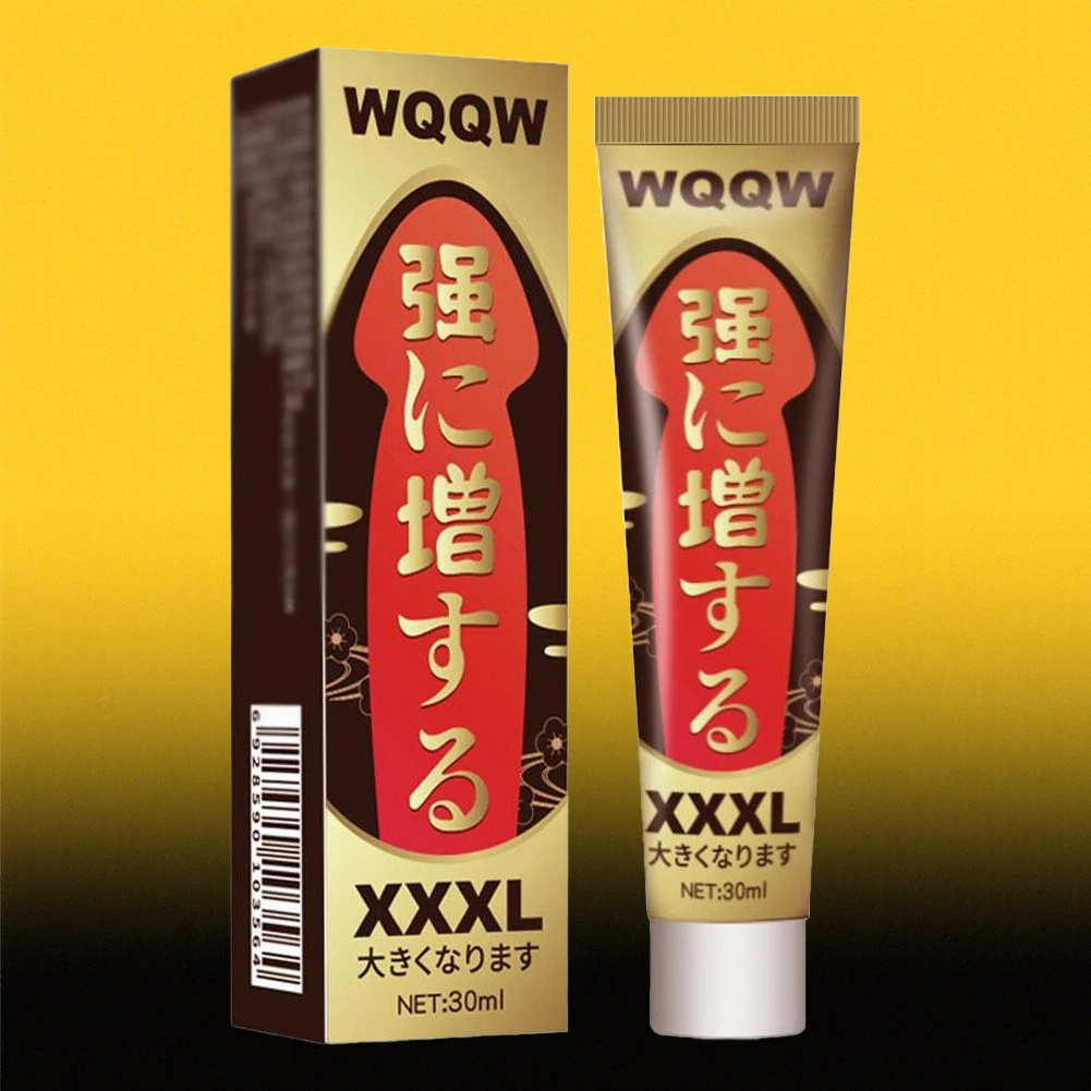 Natürliche männliche Vergrößerungscreme Xxxl für Männergesundheit und Schönheit 30 ml großes dickes Wachstum schnelleres Lubricante Anales Para Hombres