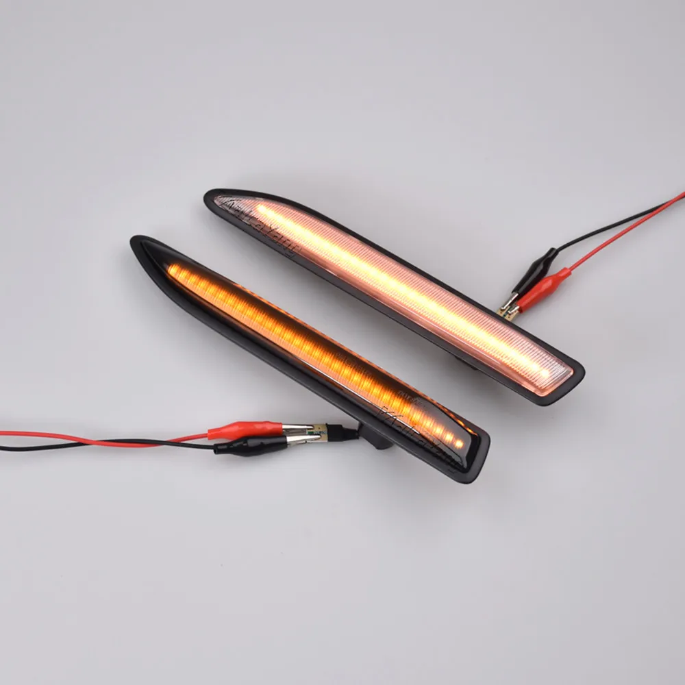 For Ford Mondeo Mk4 Hatchback/Saloon/Estate (BA7) 2007-2015 Dynamic Repeater LED Side Marker Light Turn Signal Lamp Car Styling