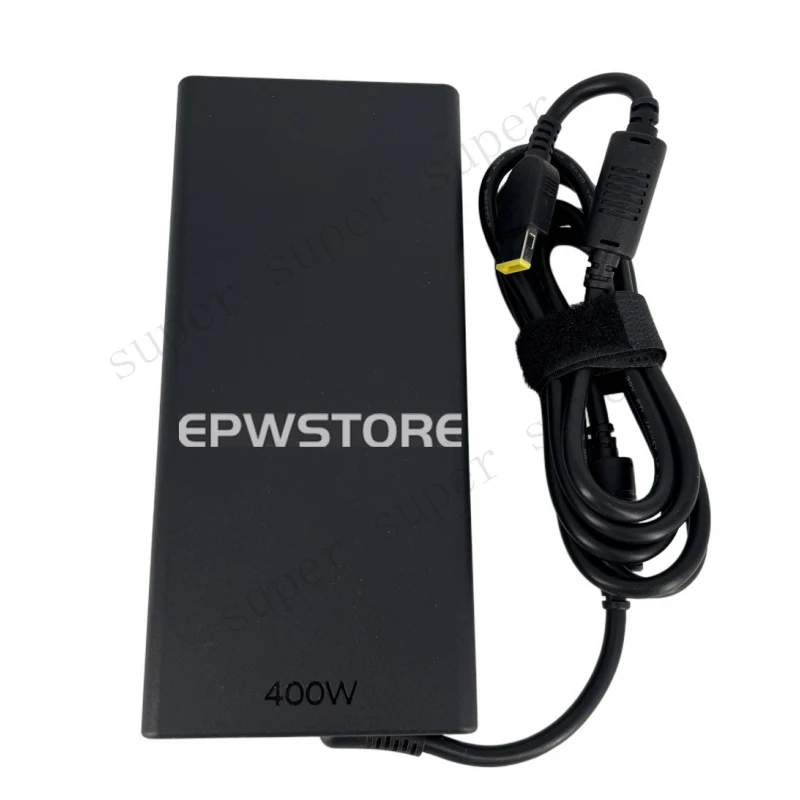 S+            GaN 20A 20V 400W AC Adapter Charger For Lenovo Legion Pro 7i Gen 10 Power Supply
