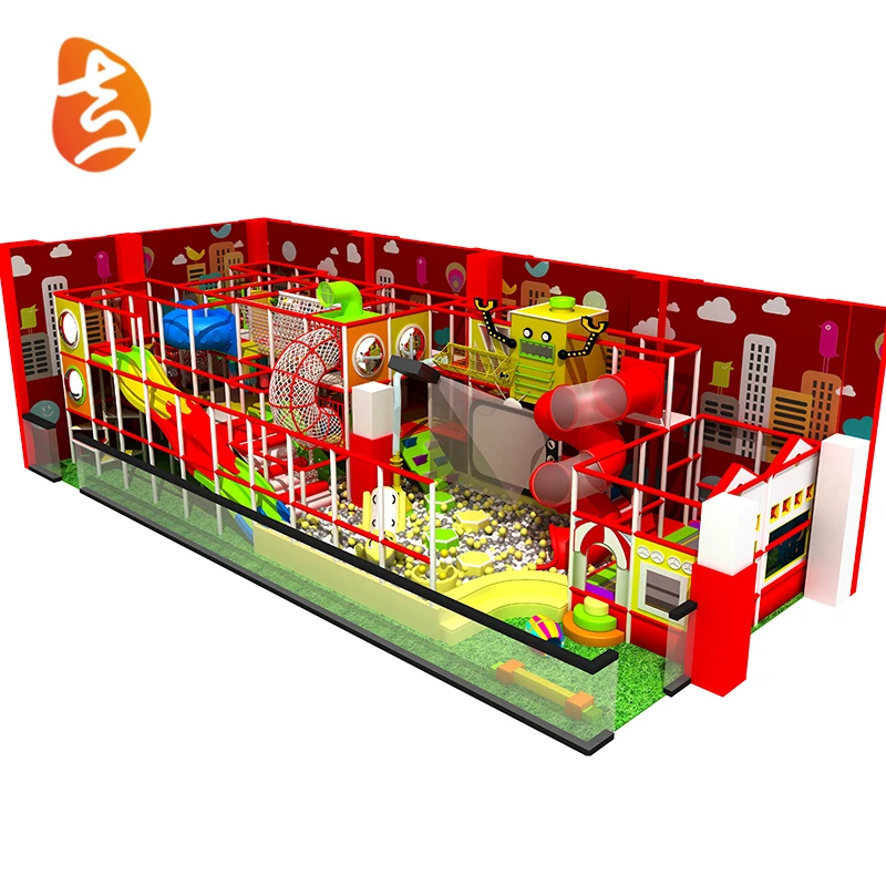 

Multifunction Funny Children Games Plastic Small Soft Indoor Playground with Ball Pool and Slide
