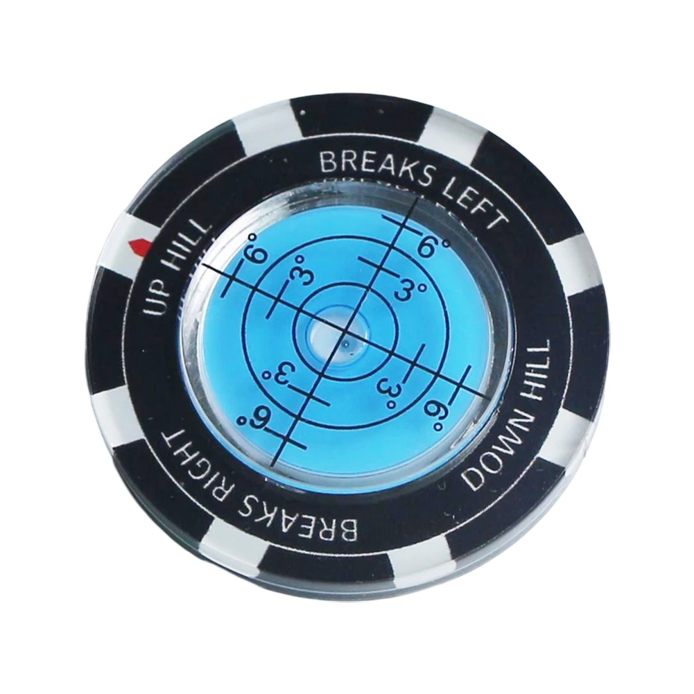 

1pc Putt Green Reader Poratble Golf Putting-Tools For Golf Ball Marker High-Precision Level Slope Measurement Tools Accessories