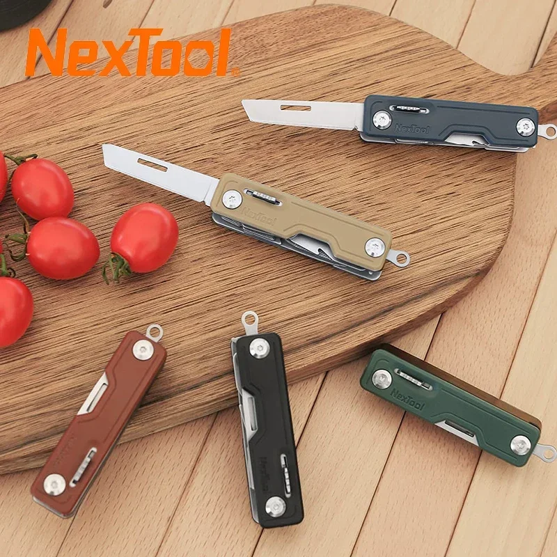 Nextool Multi-Functional Tool 10-IN-1 Mini Portable Tool Knife Household Life Outdoor Folding Knife Pliers Scissors Screwdriver