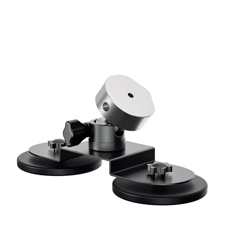 

Multifunctional Magnetism Car Holder Adjustable Metal Magnetic Bracket Solid Black Adjustable Support Motor Home