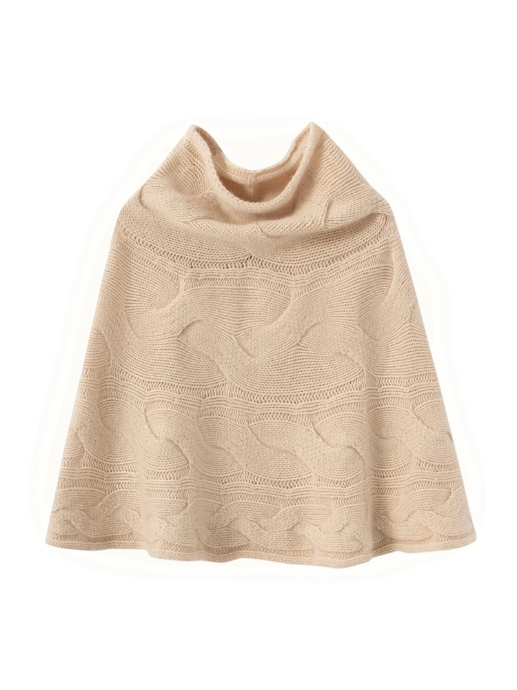 

New Chic Autumn Winter Women's 100% Cashmere Shawl Soft Warm Comfortable Simple Elegant Design Efficient Casual Clasic Style