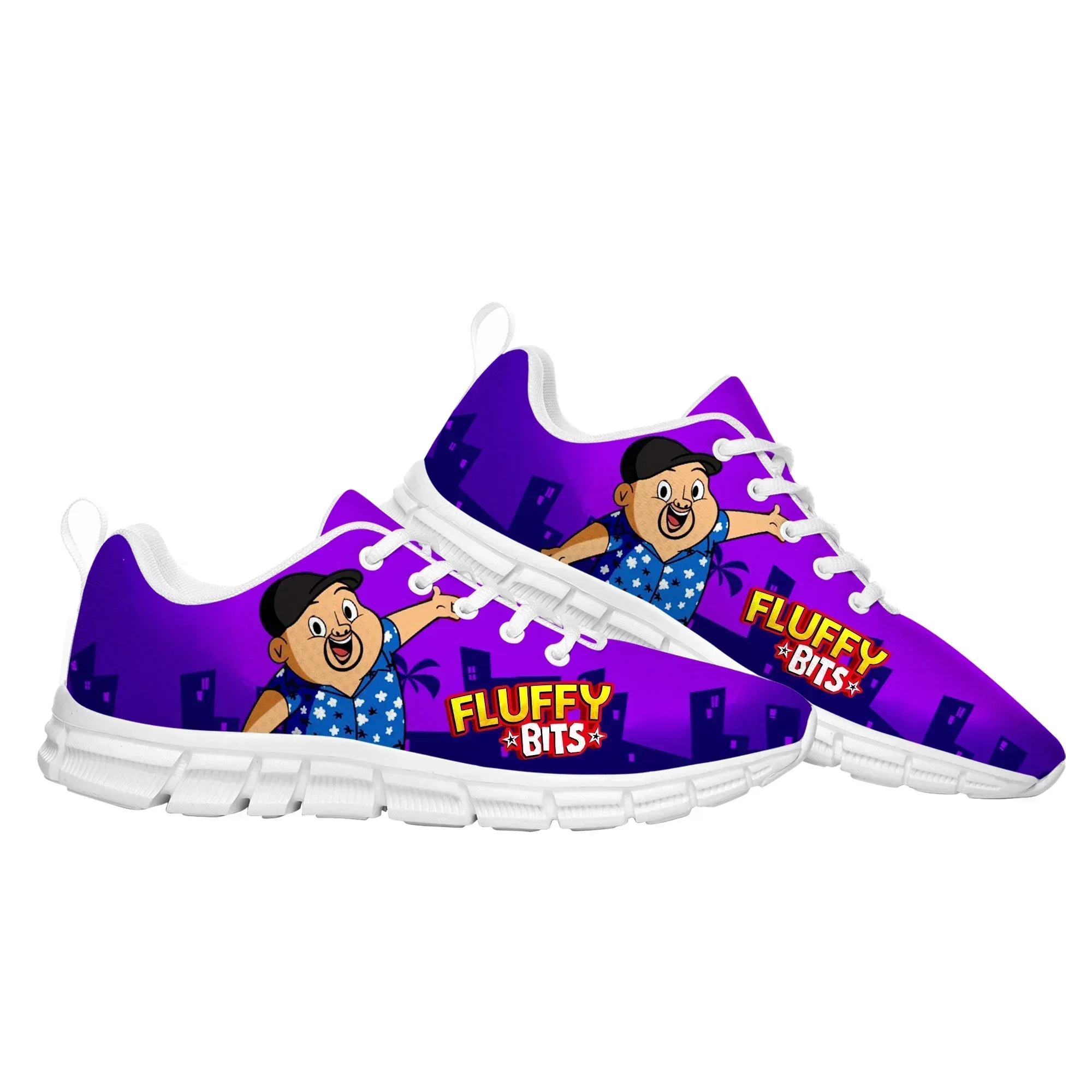 Fluffy Bits Sports Shoes Mens Womens Teenager Comfortable Sneakers High Quality Anime Cartoon Manga Comics Sneaker Custom Shoe