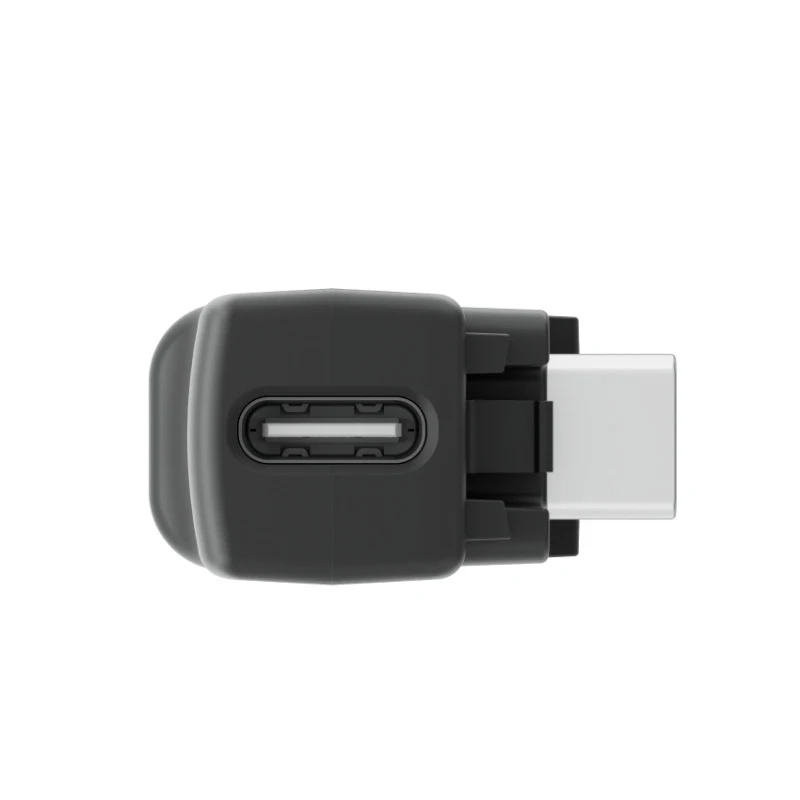 Adaptor mikrofon kamera, untuk Insta360 One X3 mikrofon ekstrenal Port tipe-c untuk Insta360 X3 Aksesori