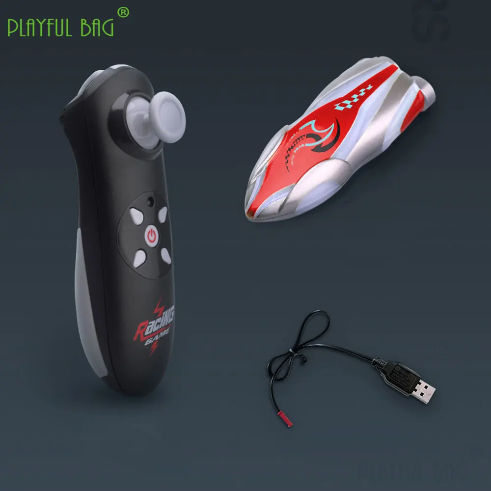 Mini Remote Control Stunt Speedboat Model 2.4GHz Rc Stunt Boats 360 Degree Leisure Children's Toys Fun Christmas Gifts VG210