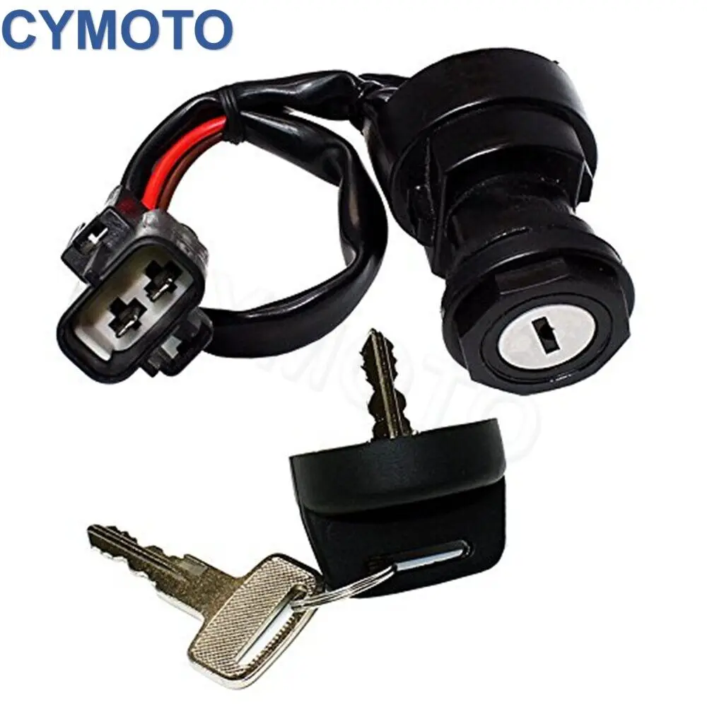 2 Pin Motorcycle ATV Ignition Key Switch Set For Yamaha Raptor 700 YFM700R YFM 700R 2009-2021