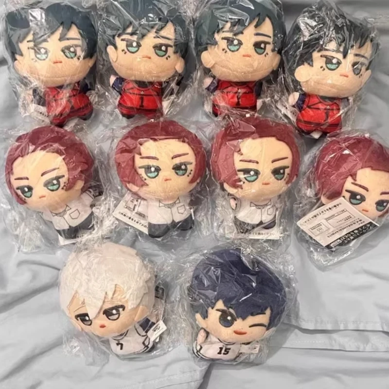 10cm Blue Lock Rin Itoshi Sae Nagi Seishi Mikage Reo Isagi Yoichi Doll Vol.6 Fluffy Maumet Pendant Puppet Keychain Keyring Charm - view 5