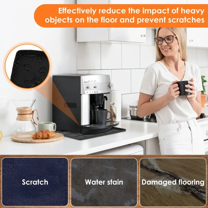 

Чехол для стиральной машины на холодильник, силиконовый коврик, пыленепроницаемые защитные коврики, маслостойкие бытовые амортизирующие подушечки, кухонные принадлежности