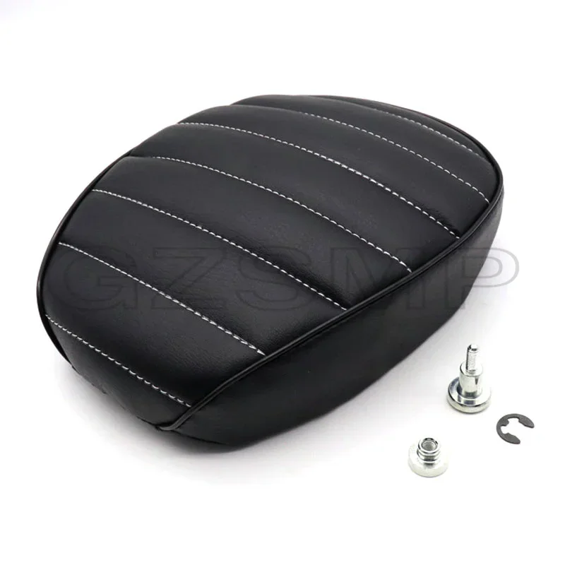 Motorcycle Rear Passenger Pillion Pad Seat fit for Sportster XL883 XL1200 X48 72 2006-2013