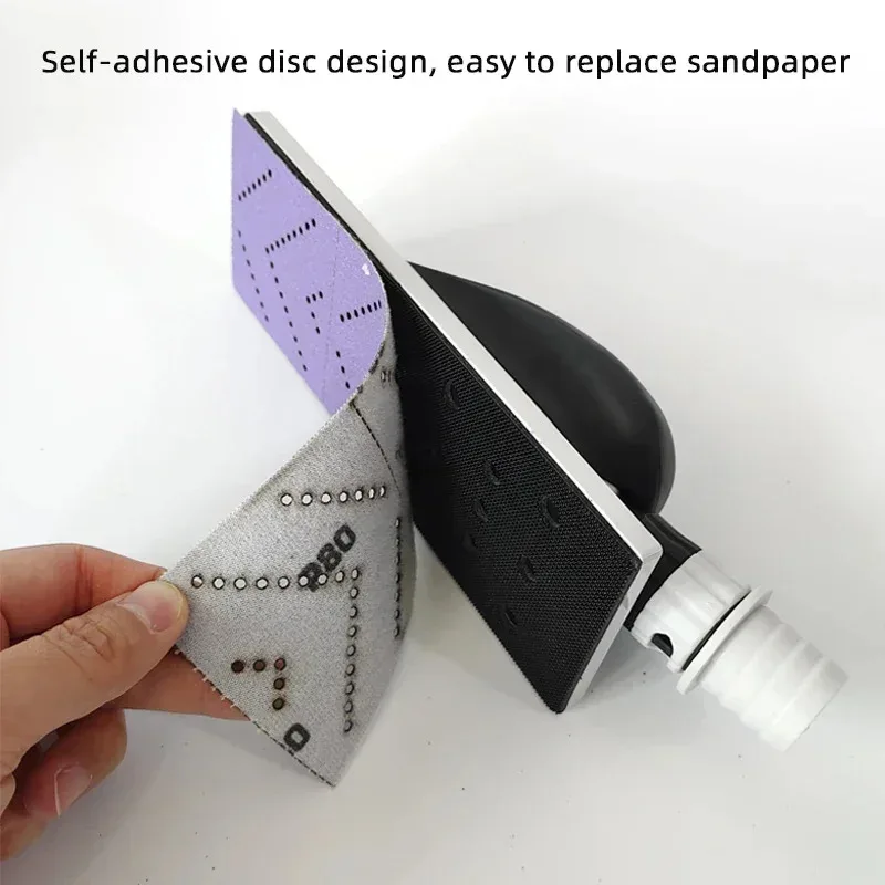 

Ручной строгальный станок, песчаная доска для Mirka, шлифовка для сбора пыли, шпаклевка, самоклеящаяся сетка 70*198