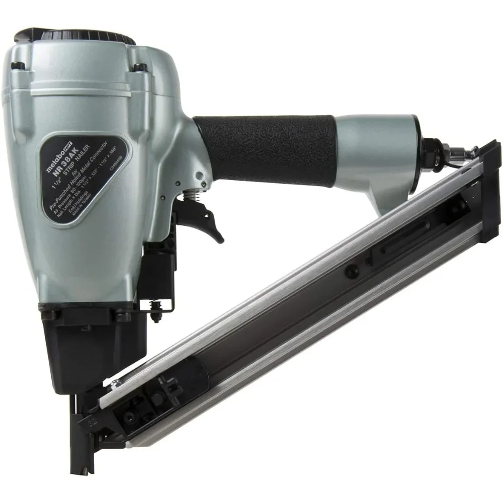 Metal Connector Nailer |Pneumatic Nailers  for 36 Degree Magazine  Accepts up to 1-1/2-Inch Nails