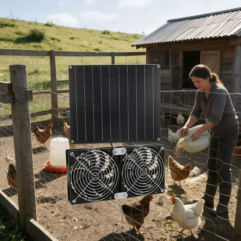 solar-panel-dual-exhaust-cooling-fan-20w-solar-powered-low-noise-big-air-volume-vent-fan-for-chicken-coop-dog-kennel-greenhouse
