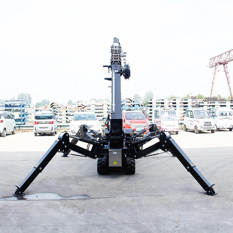 YG Spider Cranes 3-12 T Hydraulic Boom Crane, Compact Design for Safe & Efficient Lifting in Tight Spaces