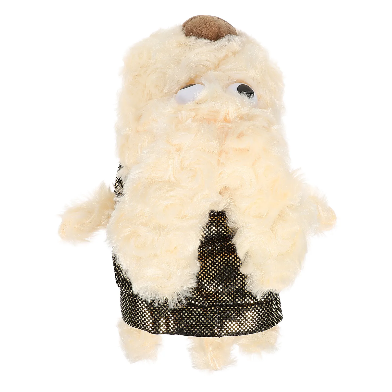 

Мягкий чехол для головки клюшки для гольфа с милым рисунком щенка, цвет хаки, 1 шт., для защиты клюшки №3, антивибрационный, надежная фиксация