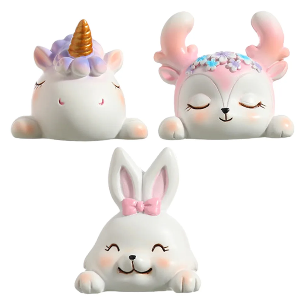 3 قطعة رسالة ملاحظة كليب الراتنج الحيوان نمط سطح المكتب عرض الصور المشبك الجدول الديكور حامل مذكرة لبطاقات صور القائمة الزفاف #4