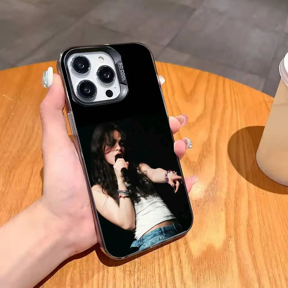 حافظة هاتف Sweet A-Ari Singer A-Abdul-AA لهاتف iPhone 17,16,15,14,13,12,11 Plus,Pro Max,XS,غطاء أسود فضي ملون #6