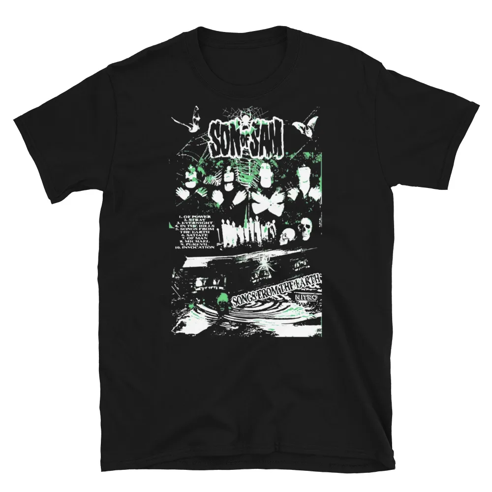 

SON OF SAM Songs From The Earth Horror Punk Goth Ban T-Shirt