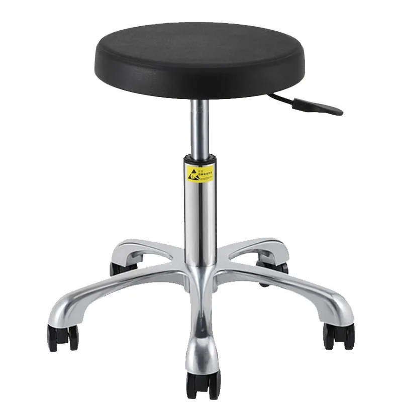 Tabouret de bar rotatif antistatique, chaise de travail pour atelier sans poussière, idéal pour l'école