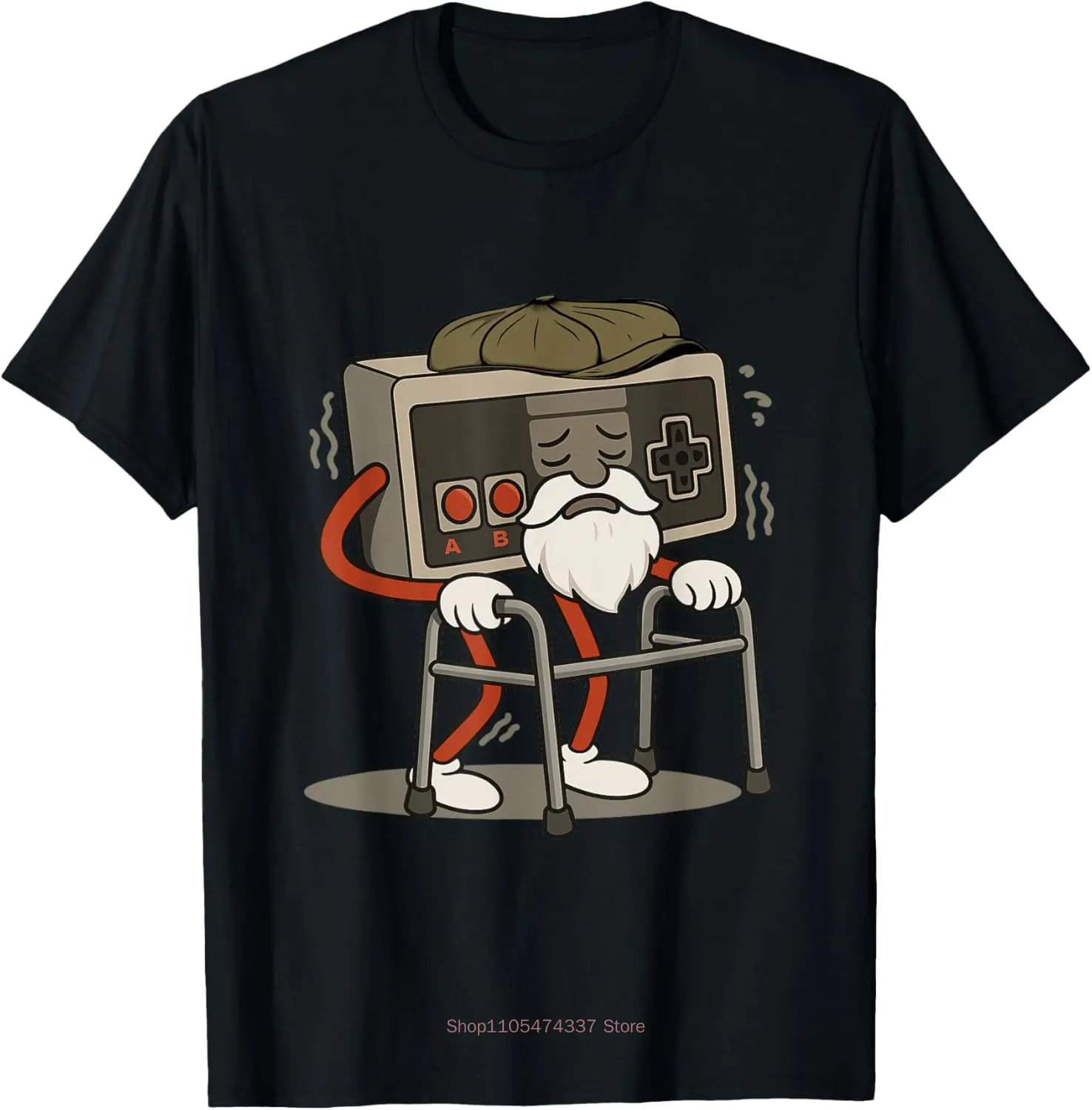 80er 90er Jahre Videospiel Retro Vintage Klassisches Arcade T-Shirt Streetwear Herrenbekleidung Vintage T-Shirt Hombre Ästhetisch – Detail 9