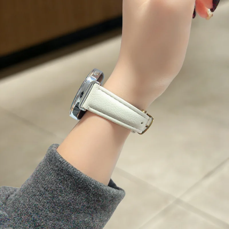 

Кожаный ремешок для часов HUAWEI Watch Fit3/Fit4 и HUAWEI Band 8/9/10NFC, изготовленный вручную.
