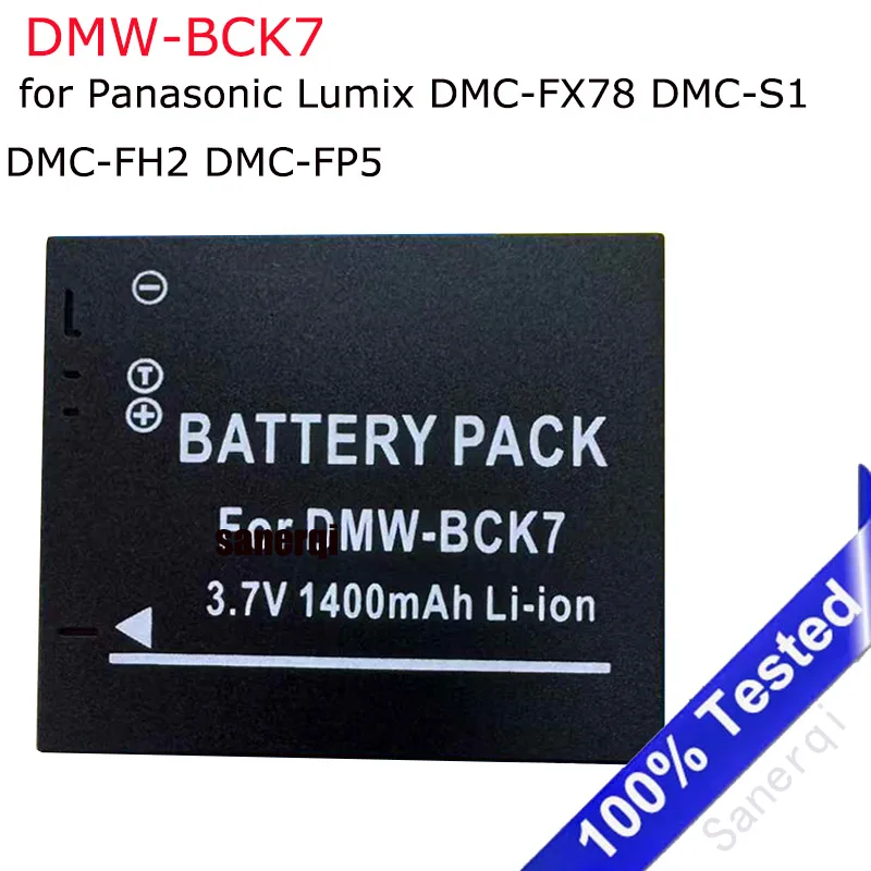 1400Mah DMW-BCK7E D…