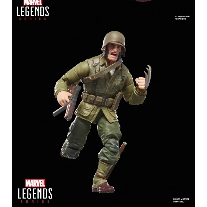 【Preventa noviembre de 2025】 nuevo Original Hasbro Marvel Legends Series WOLVERINE WWII LOGAN figuras de acción de juguete colección de regalos