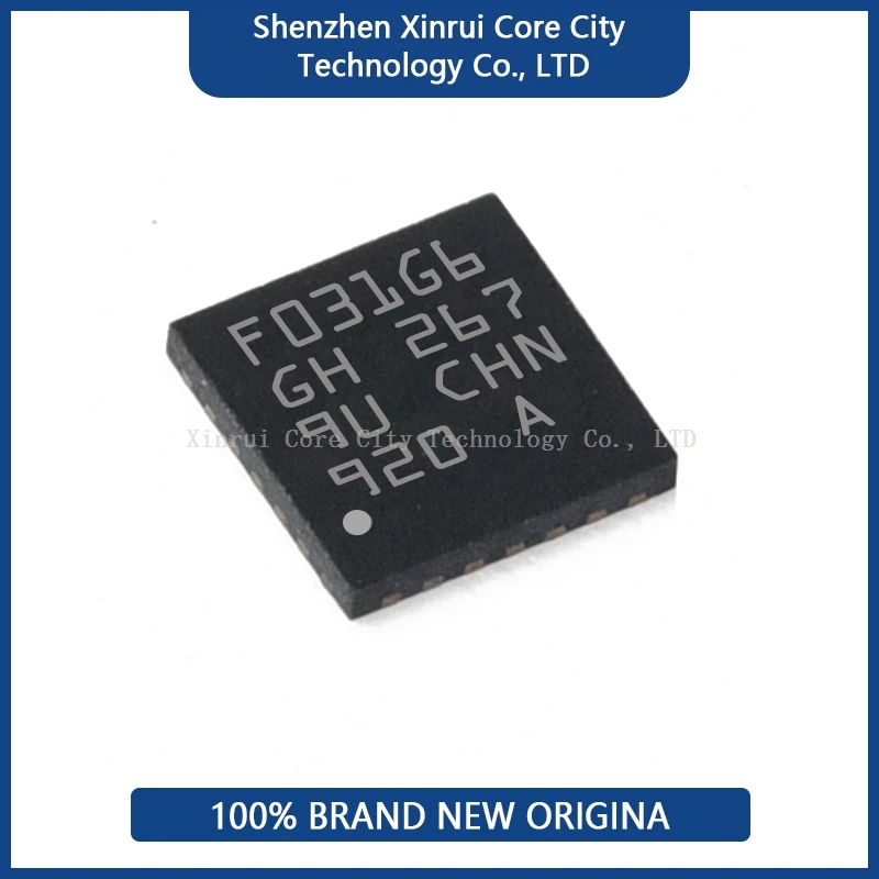 

100% IC STM32F031G6U6 STM32F031 STM32F MCU Original Assembled Real ProductProgrammable Microcontroller Module Chips