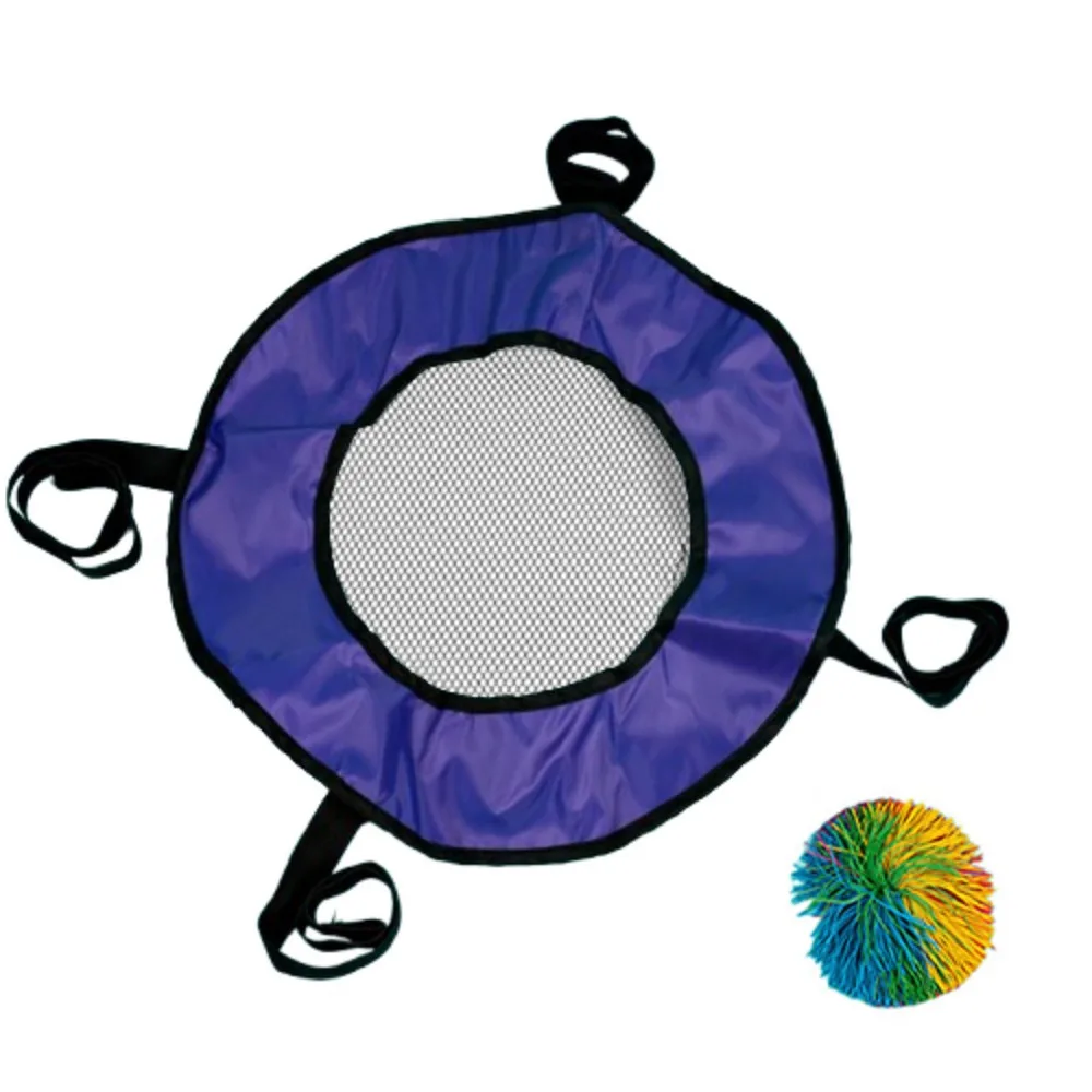 Giocattolo creativo da lancio e cattura Palla rimbalzante interattiva Gioca sensoriale Giocattoli portatili con palla elastica Giocattolo genitore-figlio Asilo