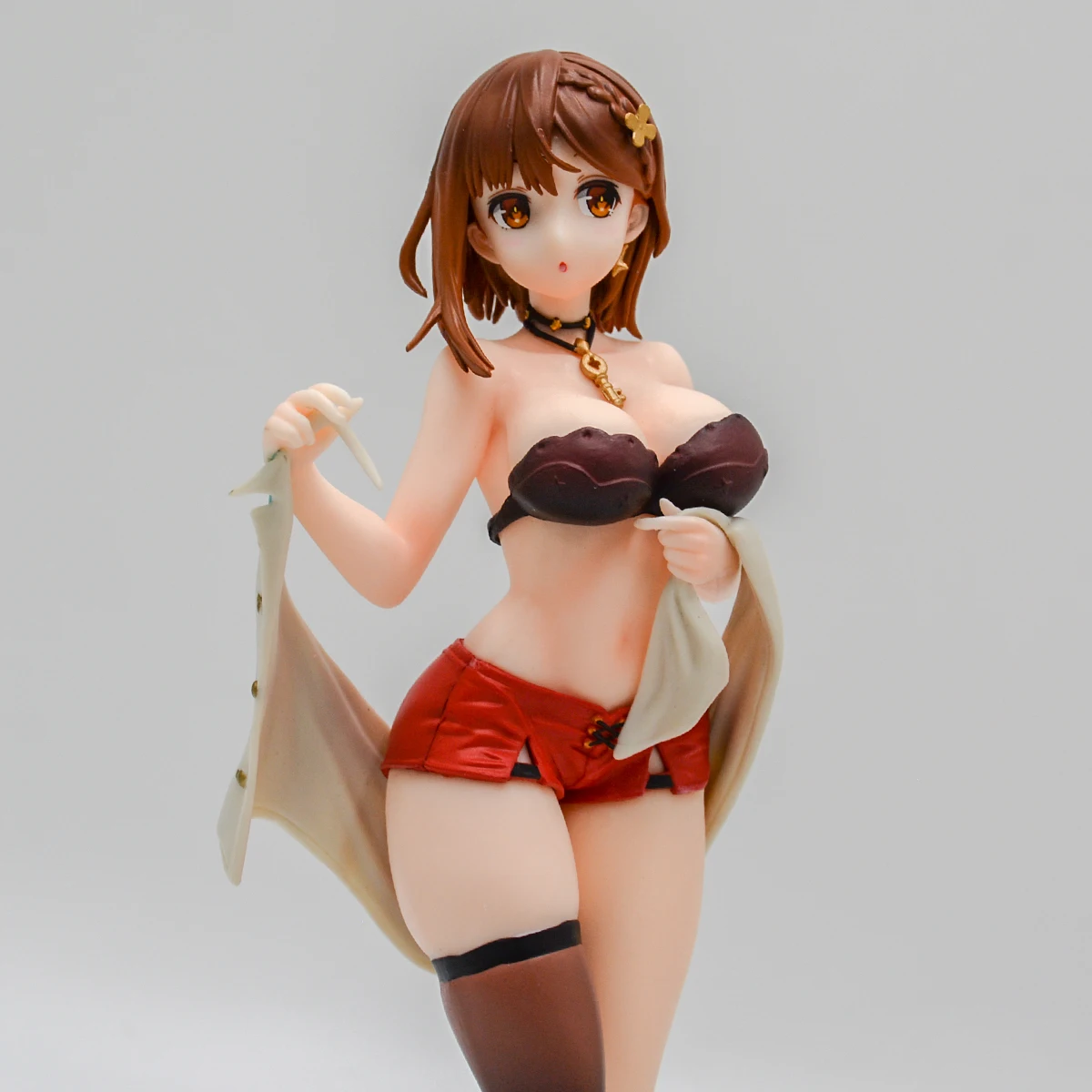 22cm Atelier Ryza 2 Reisalin Stout Sexy Anime Girl Figure Lost Legends & the Secret Fairy Ryza Action Figure Model Doll Toy Gift