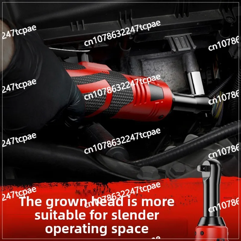 

Speed Adjustable Lithium Battery Auto Repair Ratchet Wrench 16.8v Ratchet Wrench Electric 90° Adjustable High Torque Wrench
