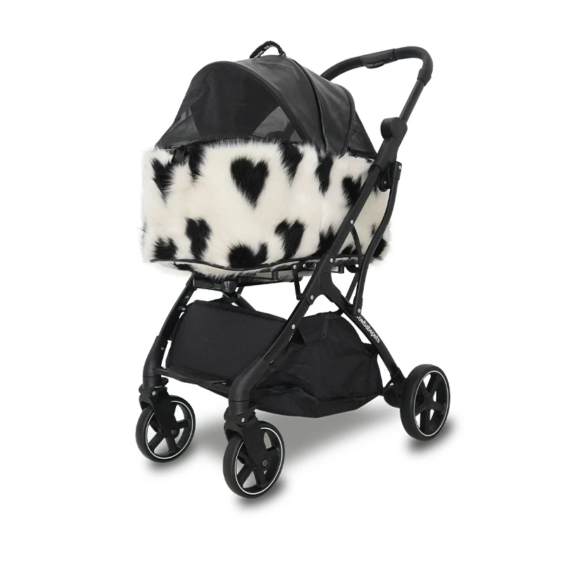 

Lightweight foldable pet trolley dog baby cat trolley out small dog