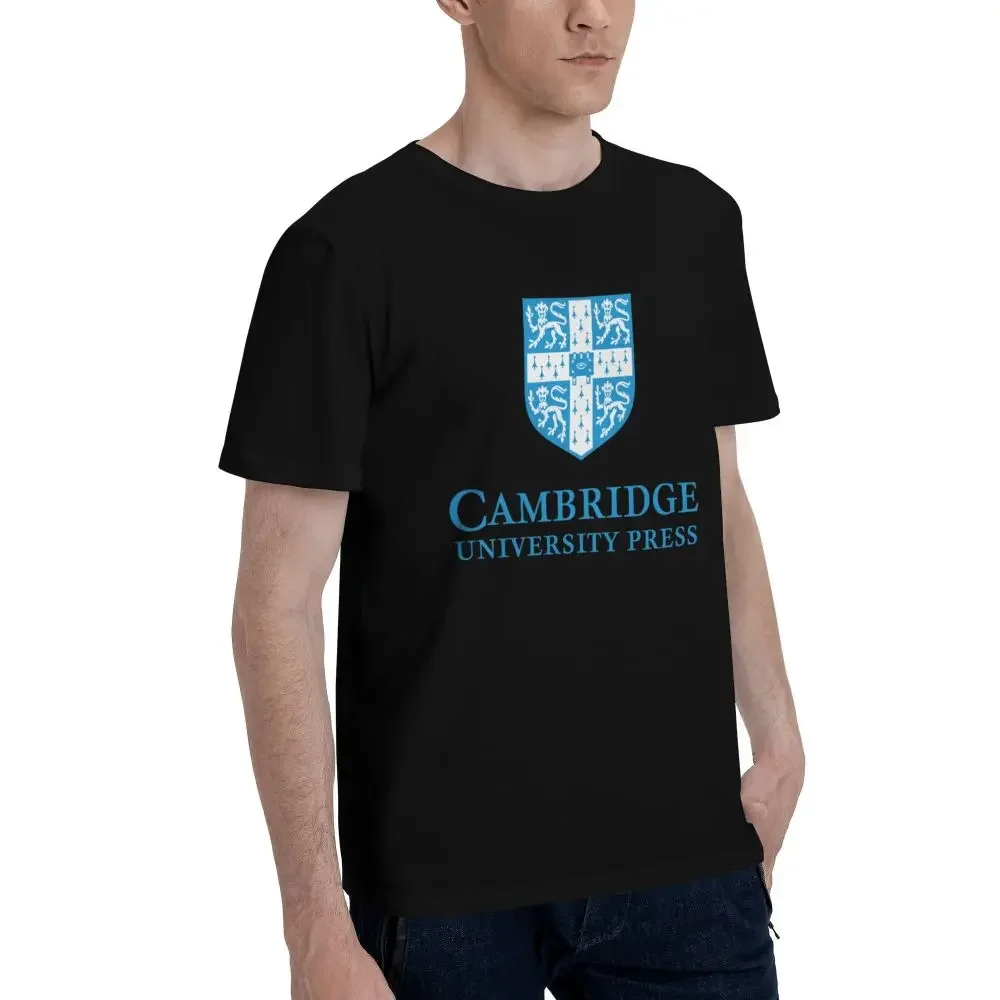 University Of Cambridge Fashion T Shirt Printed Cotton Men's T-Shirt Men Tops Funny Short Sleeve Tee